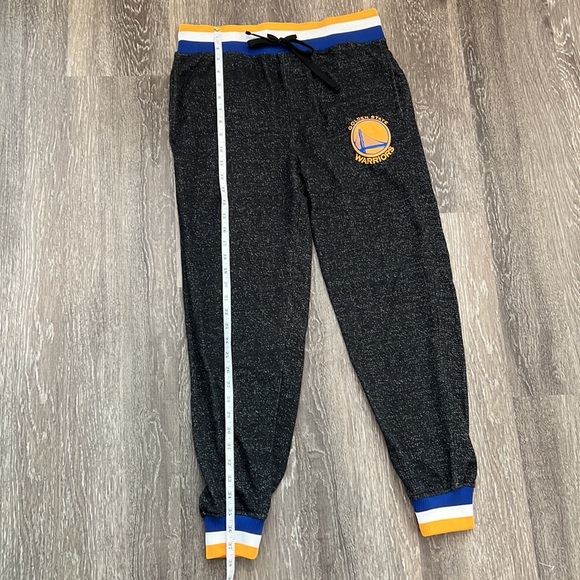 Golden State Warriors NBA Basketball Warmup Jogger Sweatpants Medium - Picture 6 of 12
